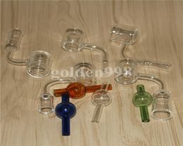 smoking Set of Thermal Quartz Banger Nails with double bucket matched carb cap10mm 14mm 18mm male female Nail6628008