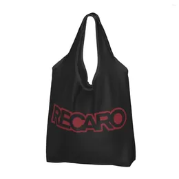 Shopping Bags Large Reusable Recaros Grocery Recycle Foldable Eco-Friendly Bag Washable Lightweight