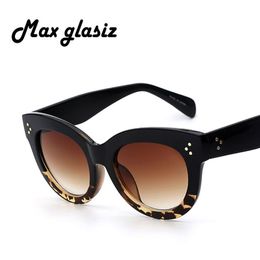 Whole-New 2016 Female Audrey Fashion Retro Glasses Rivets Vintage Women Sunglasses Cateye Eyeglasses Girl Oculos feminino268i