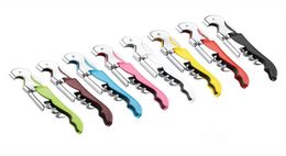 seahorse style wine opener 8 Colours stainless steel wine beer bottle opener corkscrew multifunction portable screw kitchen tools7042990