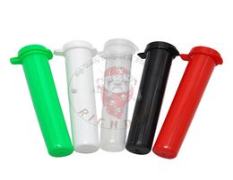 94MM Acrylic Plastic Tube Doob Vial Waterproof Airtight Smell Proof Odor Sealing Herb Container Storage Case Rolling Paper Tube Pi5463049