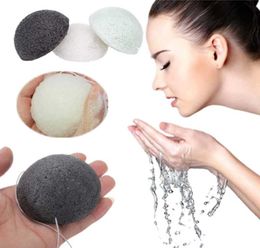 6 Colours Natural Konjac Konnyaku Facial Puff Face Cleansing Puff Washing Sponge Exfoliator Cleansing Sponge Facial Cleanser4747204