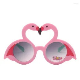 Outdoor Eyewear 2024 Kids Cartoons Sunglasses Boys Girls Silicone Safety Glasses Gift For Children