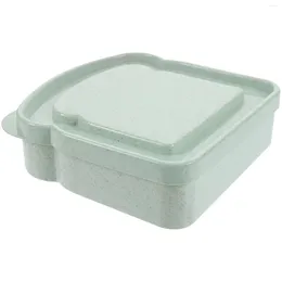 Plates Sandwich Box Small Snack Containers Kids Plastic Cake Large Reusable Adults Sealing Case Outdoor Microwave Safe Lids Stand