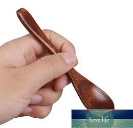 6PCS Wooden Spoon Small Soup Spoons Serving Spoons Condiments Spoons Wooden Honey Teaspoon For Seasoning Oil Coffee Tea Sugar7164583