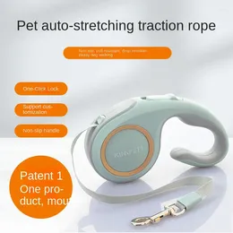 Dog Collars Pet Automatic Traction Belt And Cat Device Portable Leash For Walking Dogs Supplies