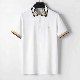 Classic Men Polo Shirt Designer Summer Shirts Luxury Brand Business Casual Tee England Style Shirts Man Tops Asian Size M--xxxl 9zh0w