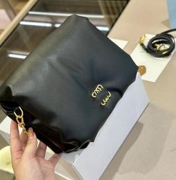Fashion Designer Shoulder Bag Premium Leather Crossbody Small Square Bag Luxury Square Wallet New Makeup Bags