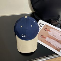 Women's Cap Designer Hat Casquette Letter Embroidery Splicing Colourful Baseball Hat Outdoor Fashion Sunshade Baseball Cap