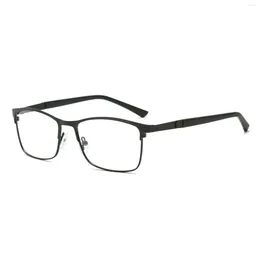 Sunglasses Blue Light Glasses For Teens With Thin Reflective Lens Square Pochromic Eyeglasses Unisex Daily Use