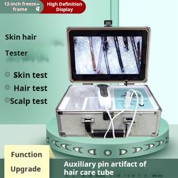 Scalp hair follicle detector, high-definition hair and skin testing instrument, 7-inch hair salon with screen, commercial tablet integrated Hifu Alma