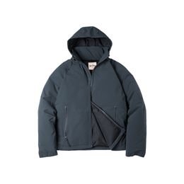 Workwear retro warm hooded down jacket windproof, cold proof, warm winter jacket, white duck down men's jacket