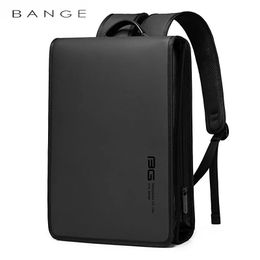 BANGE Business Backpack Men's AntiTheft Computer Bag Big Capacity 141 Inch Laptop Bagpack Men Elegant Waterproof 240108