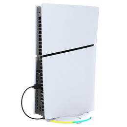 PS 5Slim host Colourful luminous vertical stand game console optical drive digital version base stand