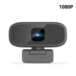 Webcams New HD 1080P Webcam 720P Portable Mini Web Gamer Camera For PC Computer Laptop Notebook USB Microphone Conference Work WebcanL240105