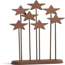 Willow tree metal star background hand painted Jesus birth accessories H11063213