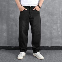 Men's Jeans Mens Loose Large Size Fat Cacual Designer Fashion Hip Hop Street Dance Denim Trousers