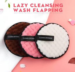 Microfiber Cloth Pads Facial Makeup Remover Puff Face Cleansing Towel Reusable Cotton Double layer Nail Art Cleaning Wipe3174894