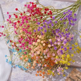 Simulation of gypsophila wedding decoration ins style holding flower bouquet soft glue feel gypsophila simulation flowers fake flowers wholesale QJ