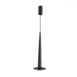 Pendant Lamps Small Droplight Front Desk Creative Black High-End Nordic Living Room Dining Bar Bedroom Bedside