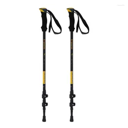 Trekking Poles 2PCS Outdoor Sport Walking Stick Ultralight Camping Equipment Accessories Nature Hike Hiking