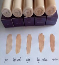 makeup Real high quality foundation primer contour Concealer 5 colors Fair Light lightMedium Lightsand 10ml liquid6516598