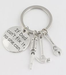 Fashion Keychain Wrench Screwdriver Keyring If Dad Fix it No One Can Hand Tools Keychain Christmas Gift For Fashion Keychain Wrenc9951870