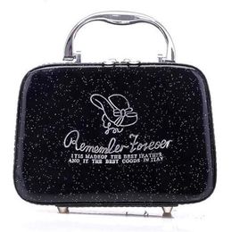 Fashion Mini clutch Cross PU Cosmetics Multifunctional Cosmetic Bag Makeup Bag Toiletry Bag Case318S