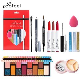 Sets New Makeup Set Box Full for Women Does Not Smudge Concealer Eyeliner Eyeshadow Lip Gloss Lipstick AllinOne Makeup Set