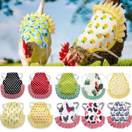 Dog Apparel 15 Styles Adjustable Chicken Protector Hen Dress Pet Clothes Apron Poultry Saddle Feather Protection Holder