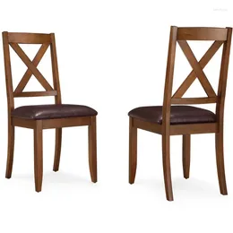 Camp Furniture Maddox Crossing Dining Chair Set Of 2 Brown