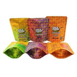 Packages packing bag Stand Up pouch package Mylar Bags aluminium foil children sour nuggz orange blue raspberry watermelon wholesale Hobbk