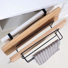 Kitchen Storage Cutting Board Mounted Pot Lid Rack Adjustable Pan Lids Holder Utensil Bakeware Shelf Organiser For
