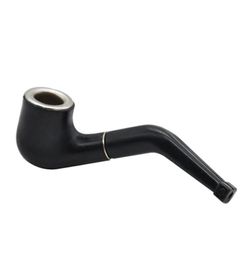 60mm Super Mini Small Smoking Pipe Creative Filter Cigarette Hand Holder Portable Material Plastic Metal ZWL2099683861