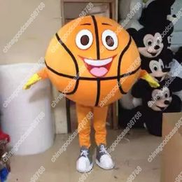 Performance Cute Basketball Mascot Costume Halloween Fancy Party Dress Cartoon Character Outfit Suit Carnival Adults Size Birthday Outdoor Outfit