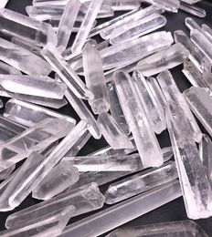 Clear Natural Crystal Quartz Cluster DIY Crystal Point Terminated Wand Specimen Pendant Healing Crystal Minerals Stones5024084