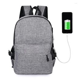 Backpack 2024 Fashion Business USB Charging Large Capacity Computer Travel Lightweight Simple