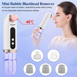 CkeyiN Ultra Micro Bubble Electric Blackhead Remover Suction Cleansing Tool Dead Skin Acne Dark Spot Remover for Face 240108