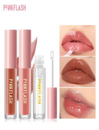 PINKFLASH Crystal Jelly Lip Gloss Plumper Oil Shiny Clear Liquid Lipsticks Moisturizing Women Makeup Lips Tint Balm Cosmetics4202972
