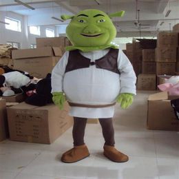 2017 Shrek mascot costume cute cartoon clothing factory Customised private custom props walking dolls doll clothing2533