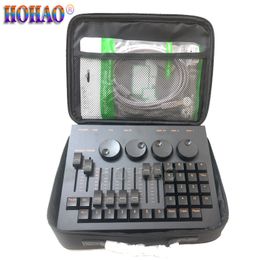 HOHAO NEW Mini Command Wing Stage Effect Light Controller Console With Handbag M a Dj Disco Clubs Party Wedding Theatre Lighting Show Etc Factory Price Fast Shipping