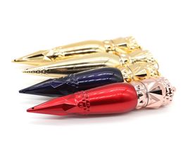 Colourful lipstick Sceptre metal smoking pipe Cigarette Smoke Holder Accessories Good Creative RetailWhole Portable scale8857766