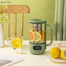 Electric Kettles 600ml Household Glass Electric Kettle Mini Health Preserving Pot With Philtre Multifunctional Tea Dessert Cooking Machine 220V YQ240109