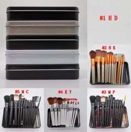 Brand Makeup 12 Pcs Makeup Brush set Foundation Concealer Blush Eyeshadow Lip Brush Cosmetics Makeup Brushes Kit Beauty Tools DHL8172261