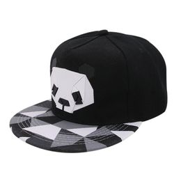 2018 Cartoon panda Adjustable Baseball Caps snapback casquette Hats For youth Men Women Dance animal Cap Hip Hop Sun Bone Hat307g