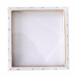 1pc Small Art Board White Blank Square Artist Canvas Wooden Board Frame Primed For Oil Acrylic Paint Mayitr Painting Boards7267039