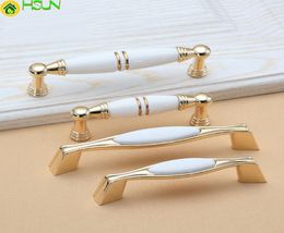 1 pc Furniture Gold Knob Cabinet Knobs and Handles Simple Kitchen Handles Drawer s Gold Door Handles CZ02859499031