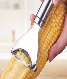 Useful Corn Peeler Premium Stainless Steel Kitchen Tool Corn Cutter Cob Peeler Corn Stripper Kernel Cutter6105656