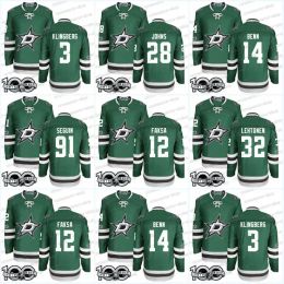 Centennial Classic Jersey Dallas''stars''32 Kari Lehtonen 28 Stephen Johns 3 John Klingberg 14 Jamie Benn 12 Radek Faksa Martin Hanzal Hocke 65