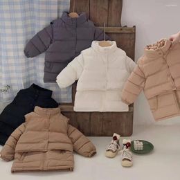 Down Coat 1-10 Years Autumn Winter Children's Set Kids Jackets For Girls Warm Coats Boys Toddler Outerwear Two Pieces